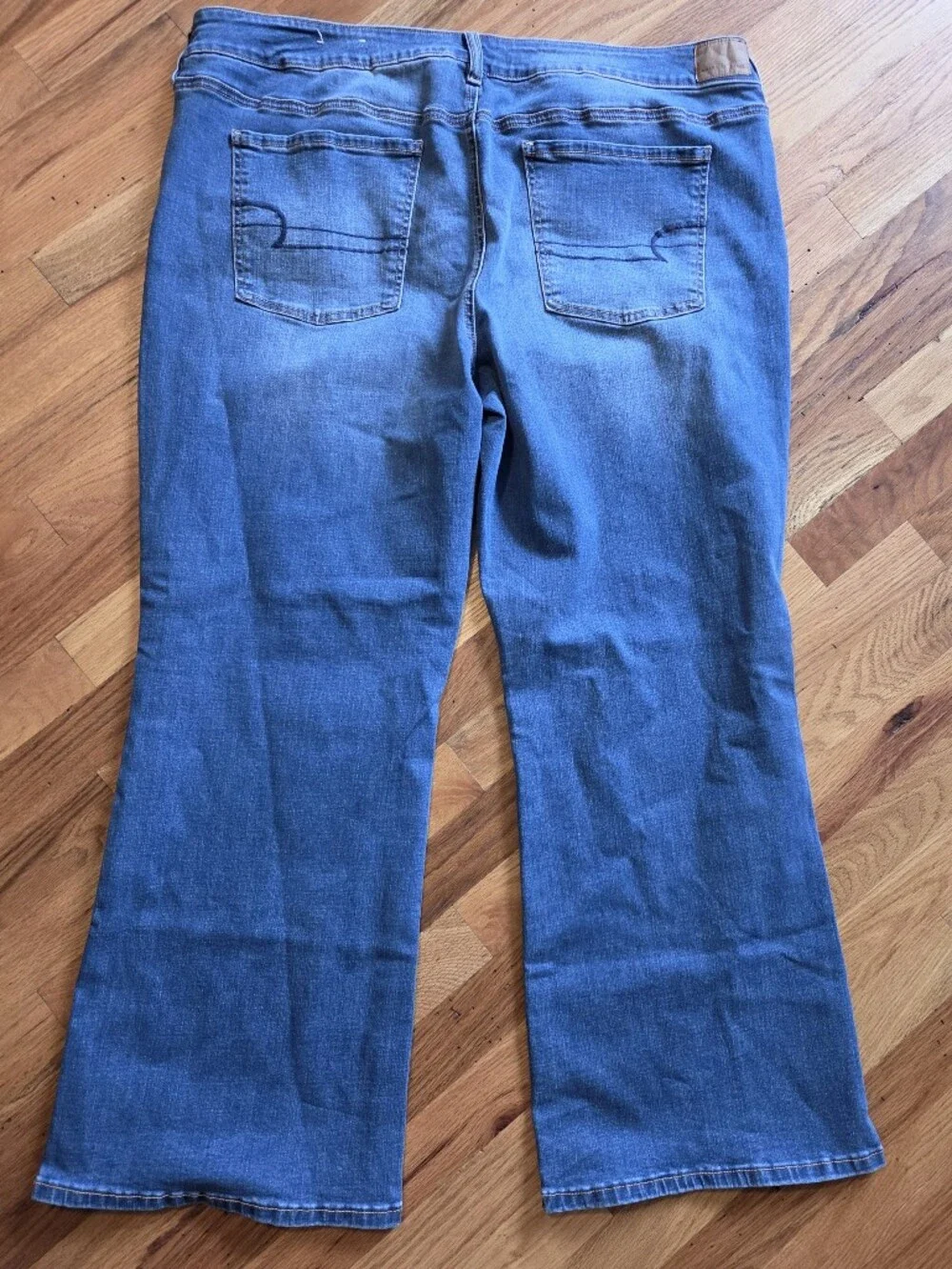 American Eagle Outfitters Jeans Women's 22 Short Medium Blue Favorite Boyfriend - Picture 6 of 7